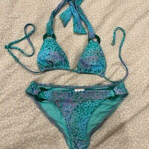Seafolly Teal Bikini Set